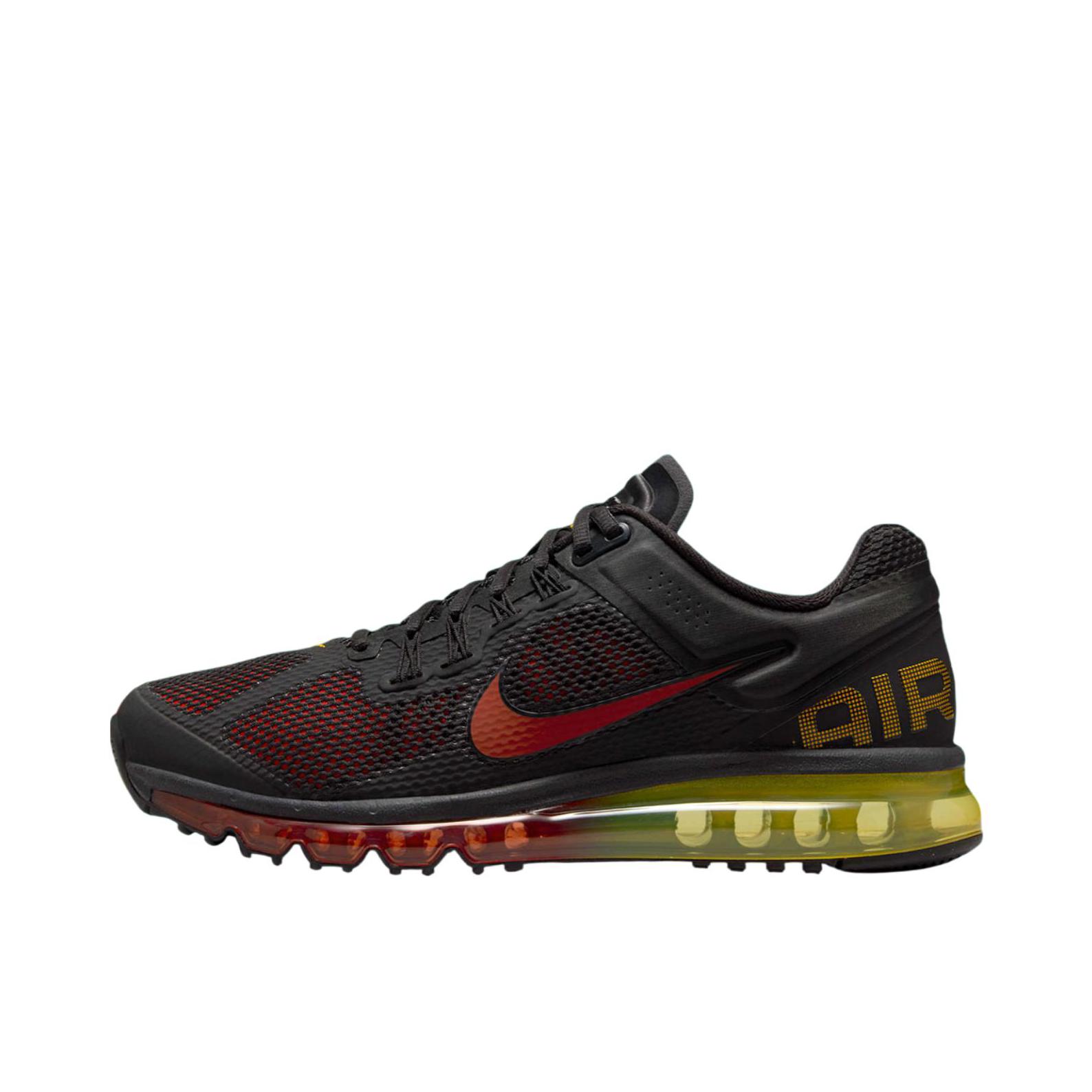 推荐商品：Nike Air Max 2013 跑鞋 气垫缓震舒适透气防滑耐磨复古百搭支撑运动 黑色/红色