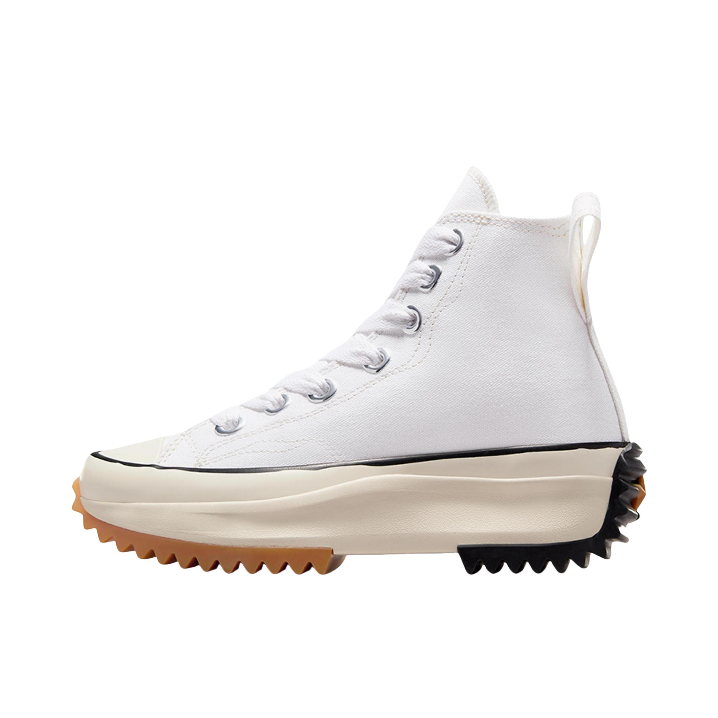 推荐商品：Converse/匡威 Run Star Hike 厚底 防滑 松糕鞋 增高鞋 运动休闲鞋 纯白色/黑色