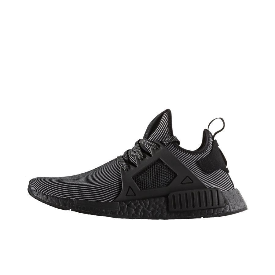 推荐商品：adidas Originals NMD XR1 减震回弹 防滑耐磨 舒适轻便 网面透气 织物 通勤 运动休闲鞋 Core Black 黑色条纹