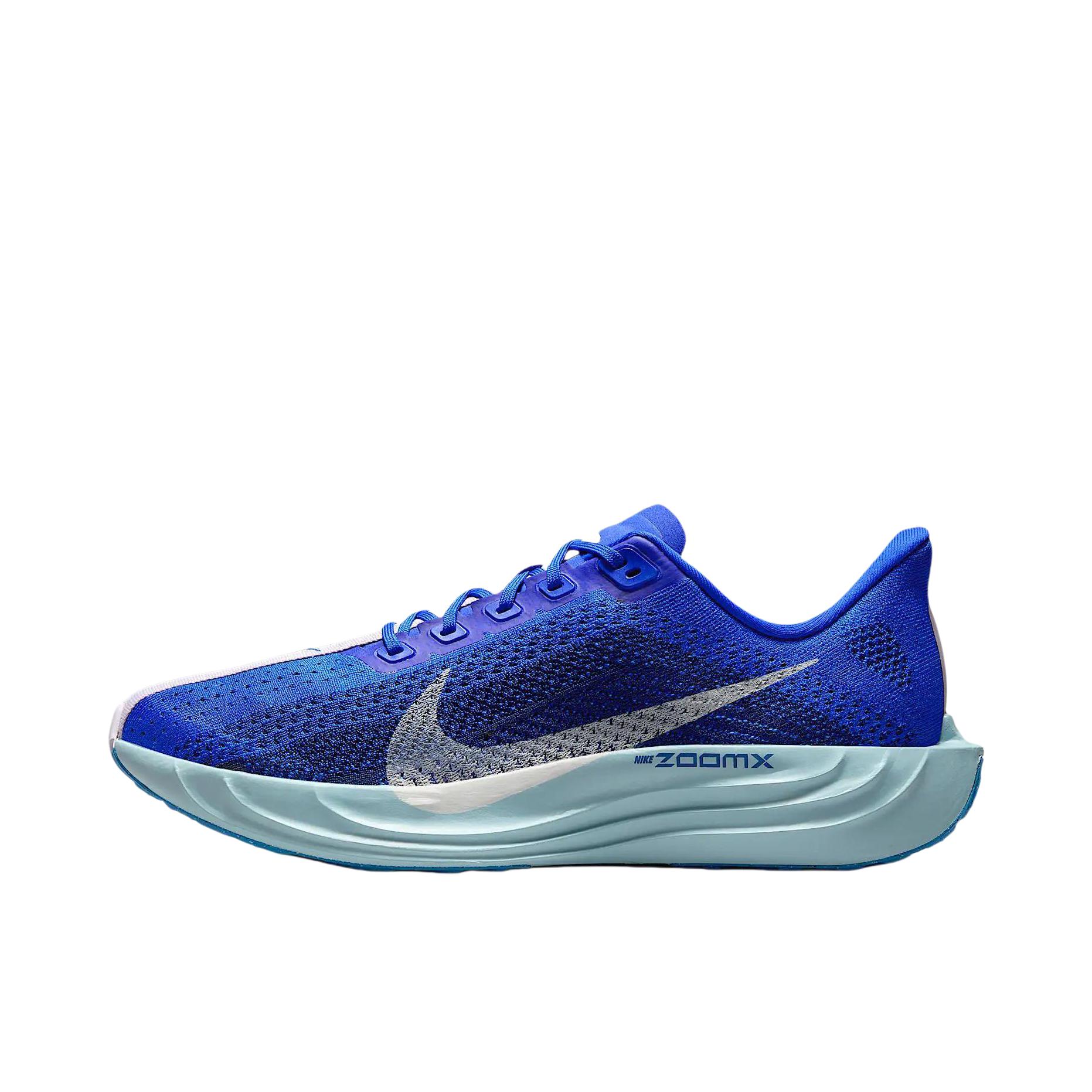 推荐商品：Nike Pegasus Plus 超级飞马 跑鞋 透气耐磨回弹织物支撑减震训练竞速贴合 蓝色 
