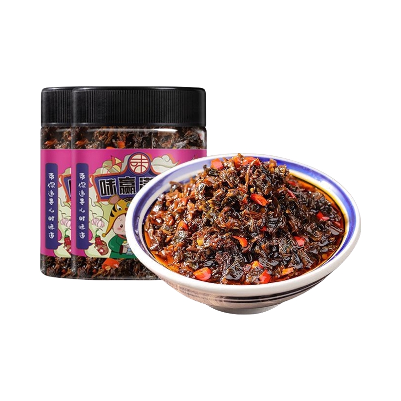 推荐商品：味赢潇湘 香炒梅干菜 瓶装