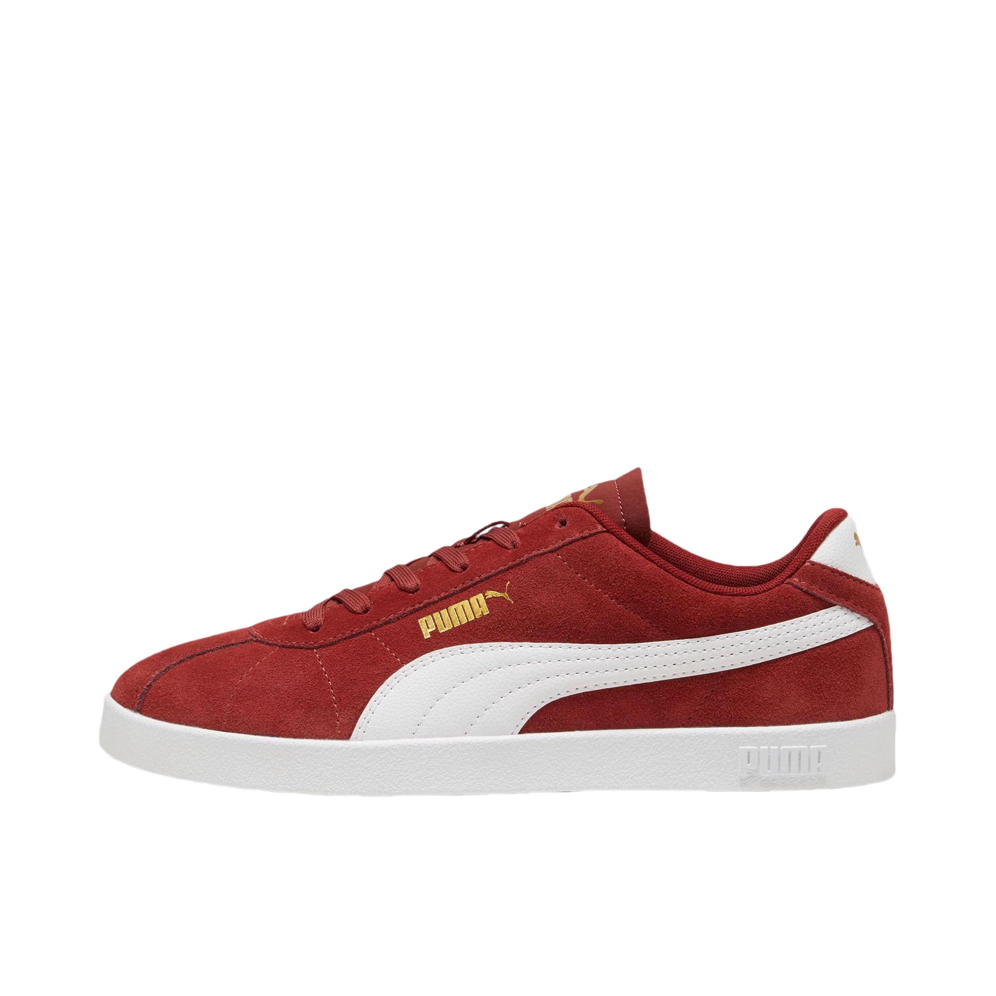 推荐商品：Puma/彪马 Club NL T头鞋 德训鞋 板鞋 时尚休闲轻便复古薄底 白色/红色