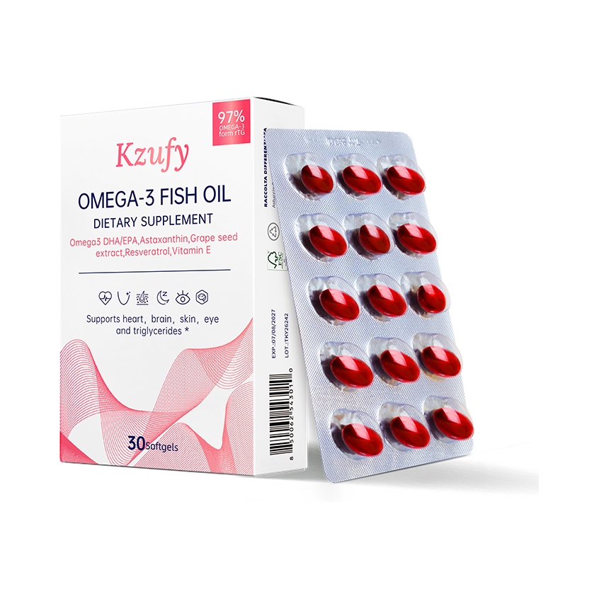 推荐商品：Kzufy/纽益宝 小粉钻鱼油 30粒