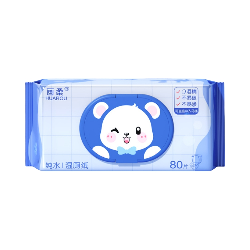 推荐商品：画柔 纯水款 湿厕纸 擦屁屁专用清洁湿纸巾