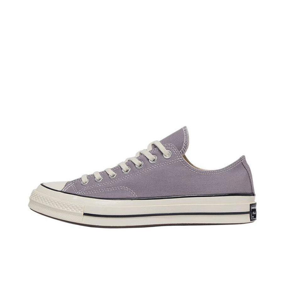 推荐商品：Converse/匡威 1970s 帆布鞋 圆头防滑经典复古轻便时尚拼接百搭 紫色/灰色/白色