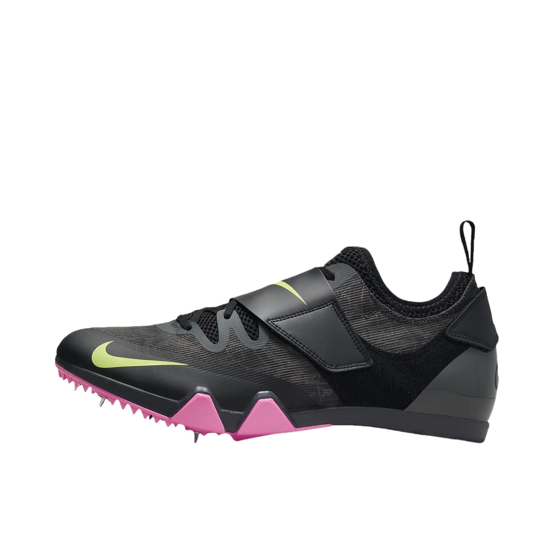 推荐商品：Nike Pole Vault Elite 织物 防滑耐磨 透气 专业训练 田径 跑鞋 黑色/粉色/绿色