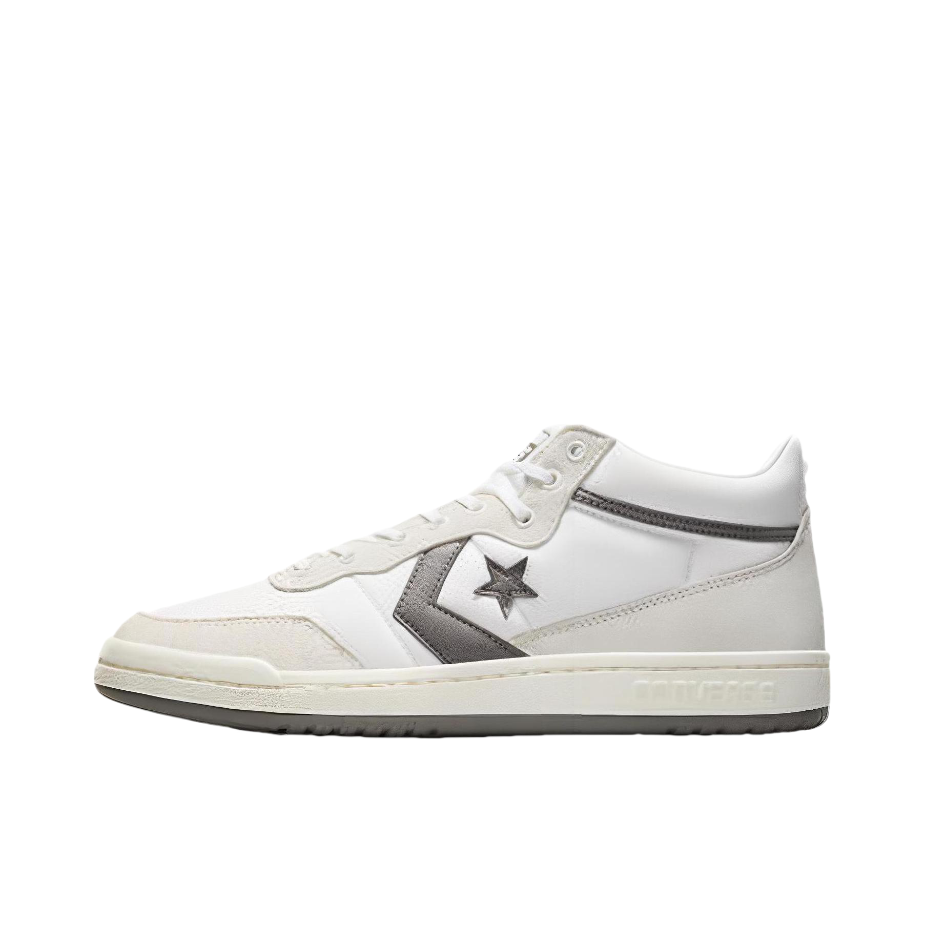 推荐商品：Converse/匡威 Fastbreak Pro 防滑耐磨 舒适轻便 圆头 复古 休闲鞋 白色/灰色