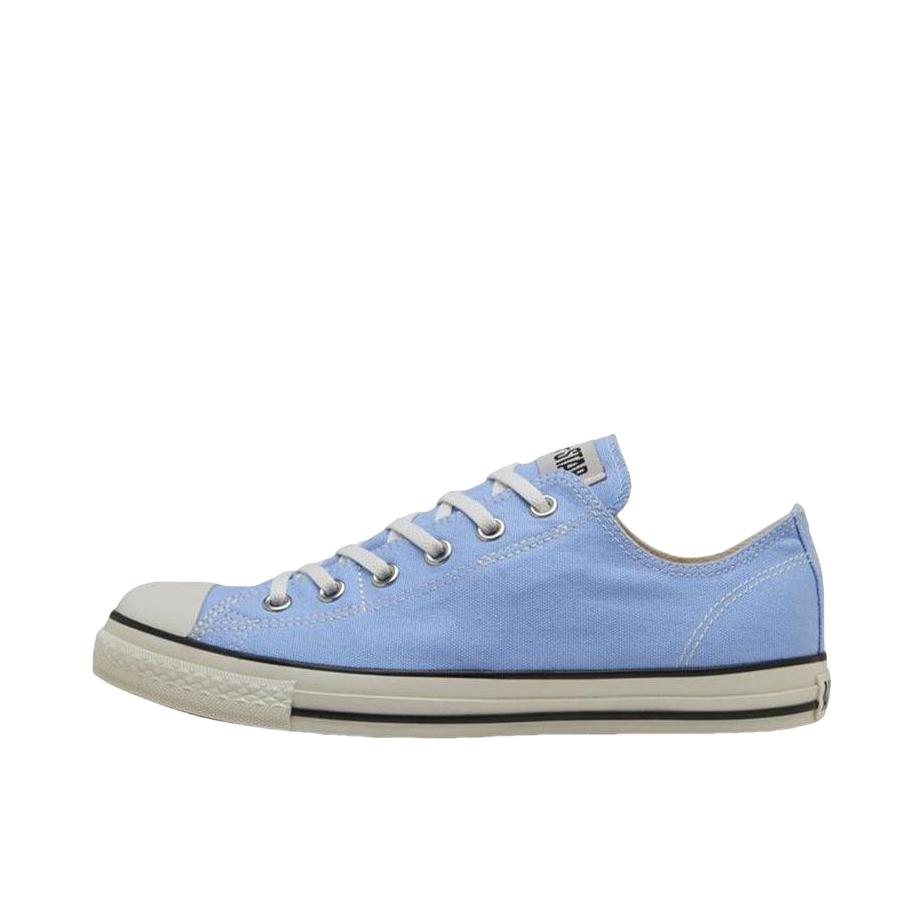 推荐商品：Converse/匡威 All Star Washout Slip Ox 帆布鞋 减震低帮厚底圆头 蓝色