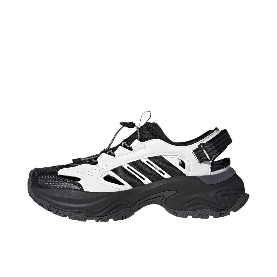 推荐商品：adidas SNEAKER SANDAL 凉鞋 超轻稳定可调节简约回弹轻运动增高 亮白色/深灰色/黑色