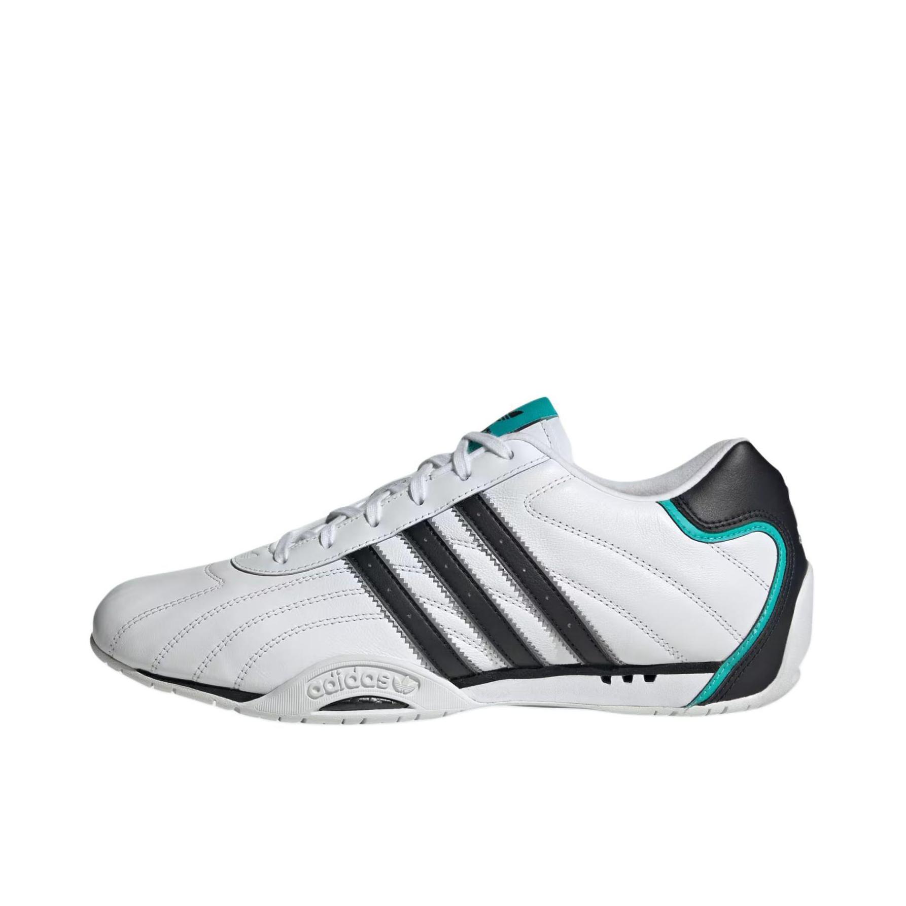 推荐商品：adidas Originals ADIRACER 薄底 防滑耐磨 舒适减震 赛车鞋 MERCEDES AMG PETRONAS F1 TEAM联名/白色