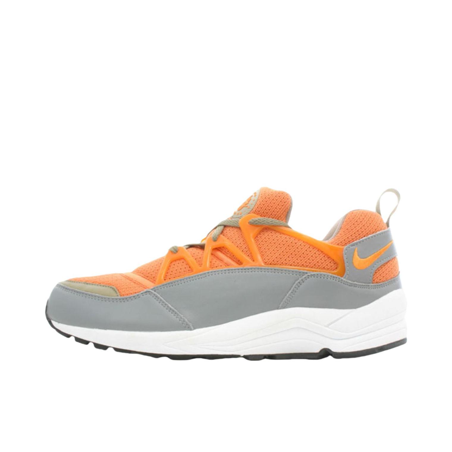 推荐商品：Nike Air Huarache Light 减震轻便 防滑耐磨 休闲运动 低帮 跑鞋 Orange/Grey Stussy联名/灰橙