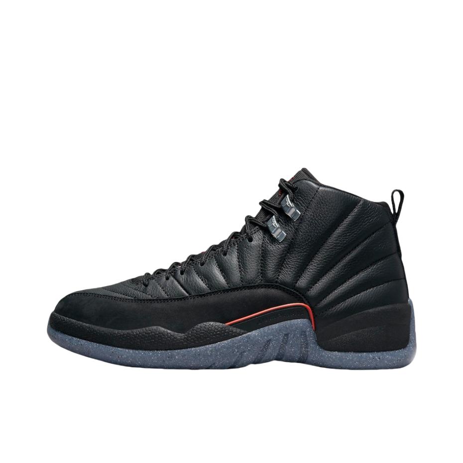 推荐商品：Air Jordan 12 篮球鞋 全掌zoom air潮流复古舒适百搭缓震支撑 Grind 黑色/灰色/红色