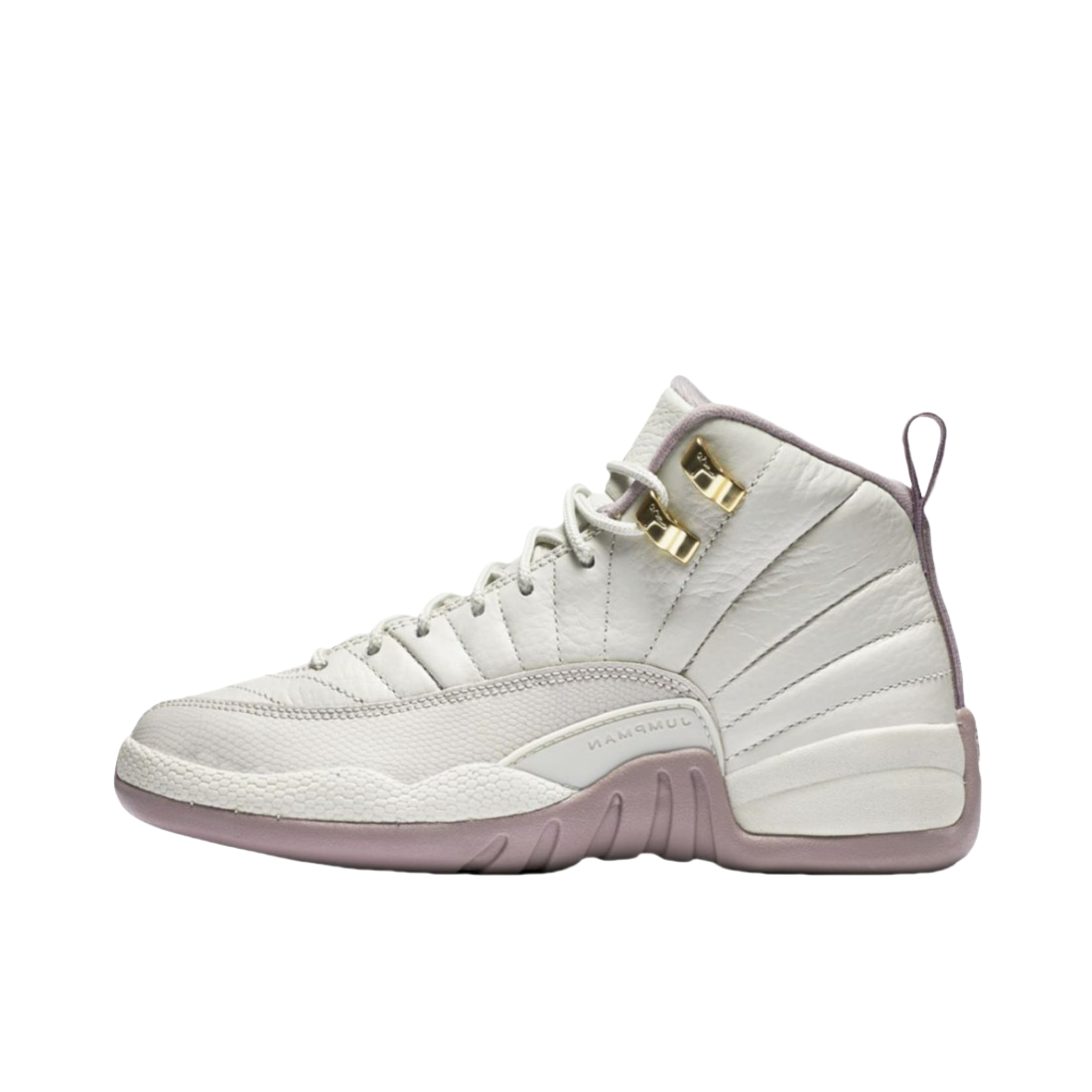 推荐商品：Air Jordan 12 篮球鞋 全掌zoom air潮流复古舒适百搭缓震支撑 Heiress Plum Fog 樱花 