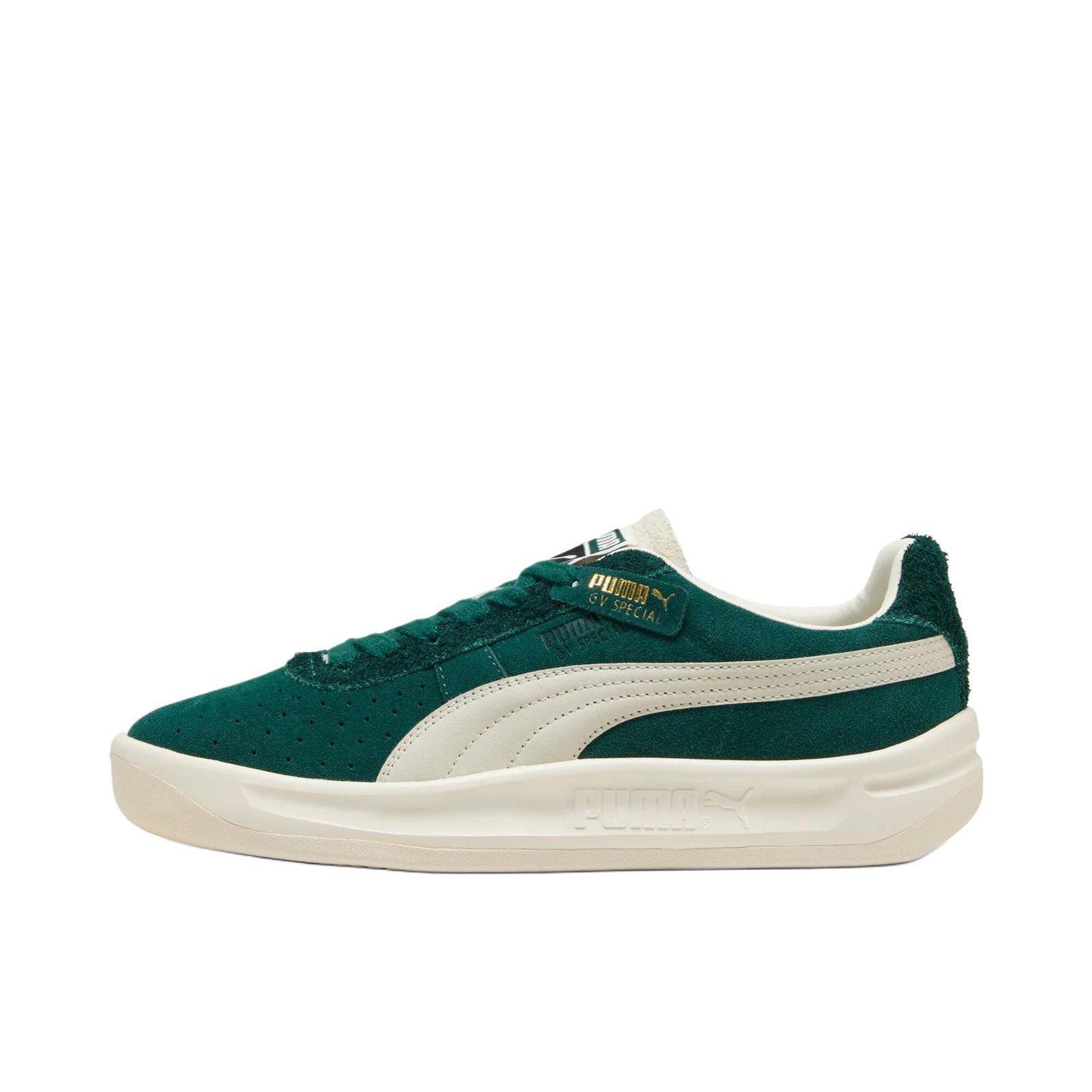 推荐商品：Puma/彪马 GV Special Suede 板鞋 防滑低帮厚底圆头 D宽/绿色