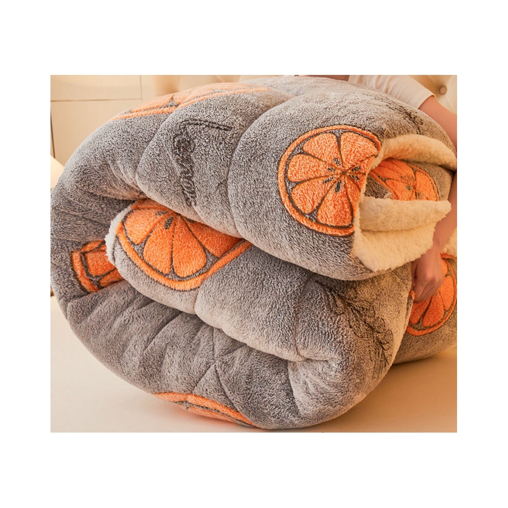 推荐商品：喜悠悠 B类 升级 加厚羊羔绒加厚保暖化纤被 冬被 学生宿舍