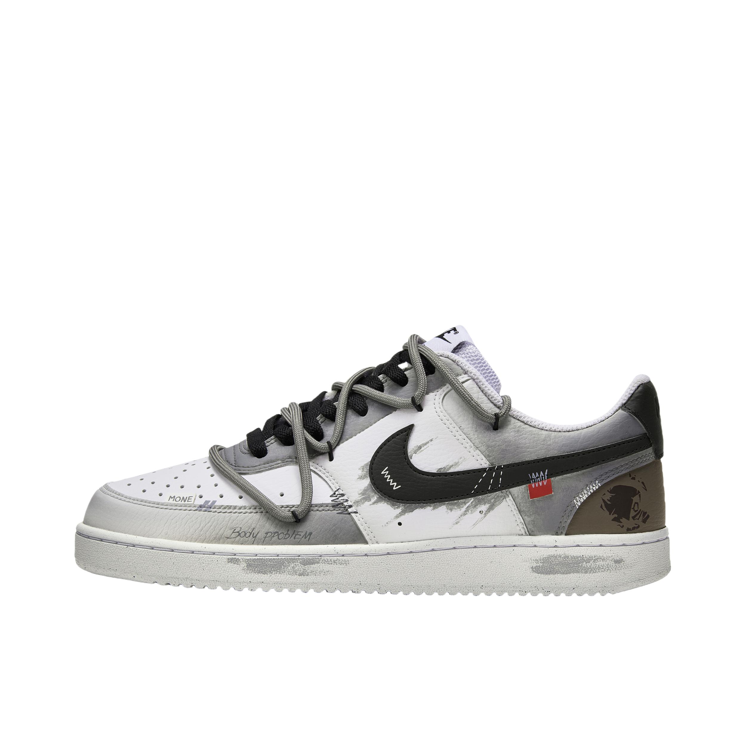 推荐商品：【定制球鞋】 Nike Court Vision 1 板鞋 防水美式简约防滑减震复古 末日审判