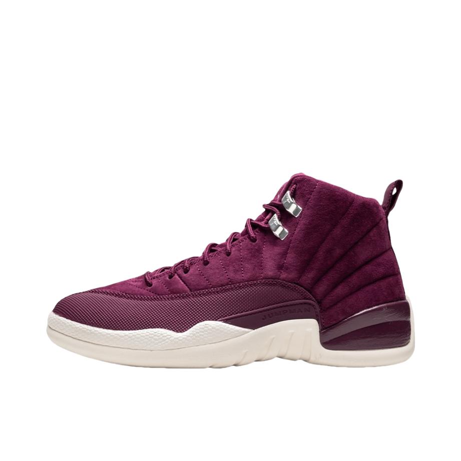推荐商品：Air Jordan 12 篮球鞋 全掌zoom air潮流复古舒适百搭缓震支撑 Bordeaux 波尔多/酒红