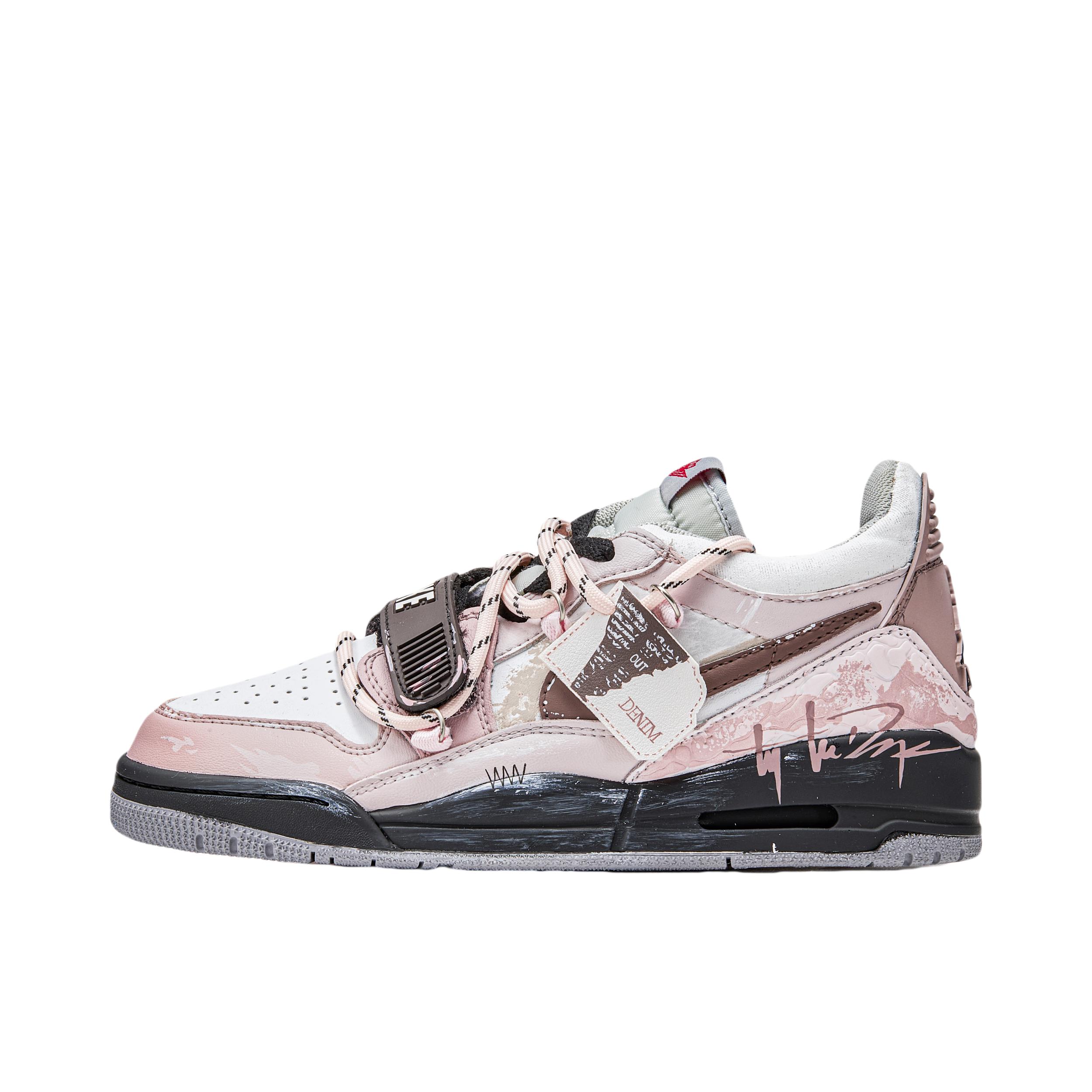 推荐商品：【定制球鞋】Air Jordan Legacy 312 运动休闲鞋 减震透气轻便耐磨增高防水支撑防滑复古美式经典做旧 女款/草莓巧克力 