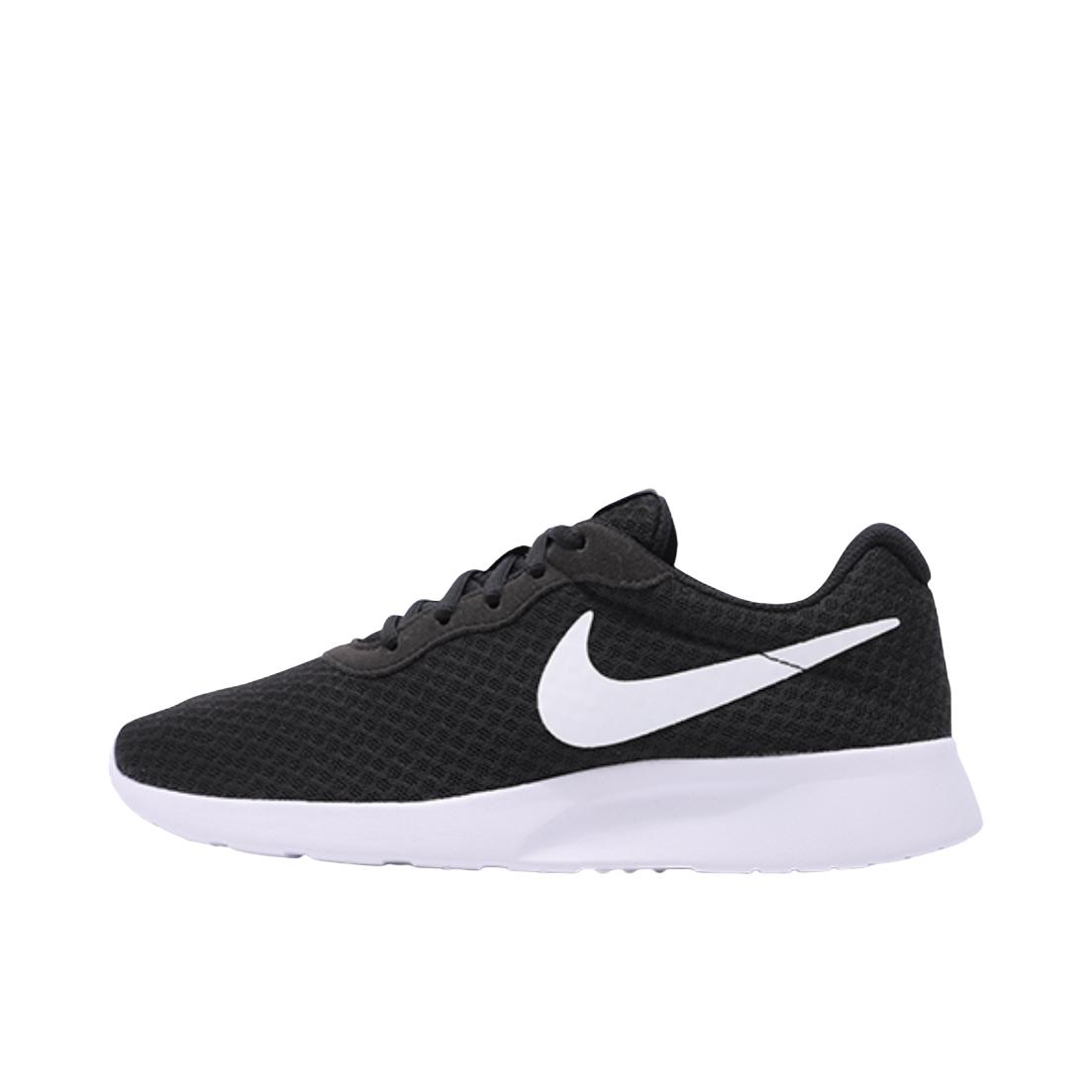 推荐商品：Nike Tessen 运动休闲鞋 防滑耐磨缓震回弹网面透气舒适轻便 网面/女款/黑色/白色
