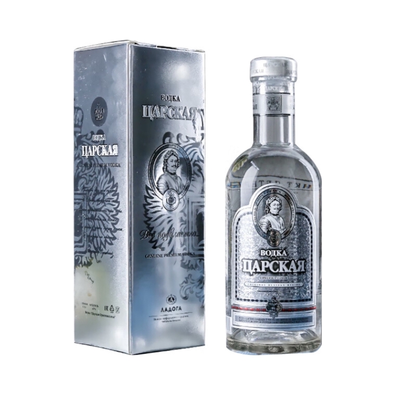 推荐商品：沙皇 银伏特加 500ml 40%vol 瓶装