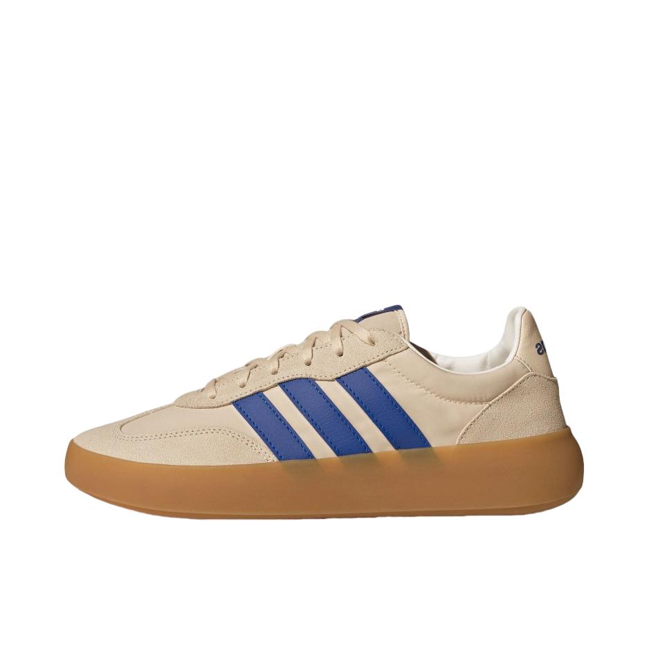 推荐商品：adidas BARREDA DECODE T头鞋 德训鞋 板鞋 百搭复古时尚简约防滑耐磨舒适轻便透气薄底贴合支撑 浅象牙白/皇家蓝/树脂黄