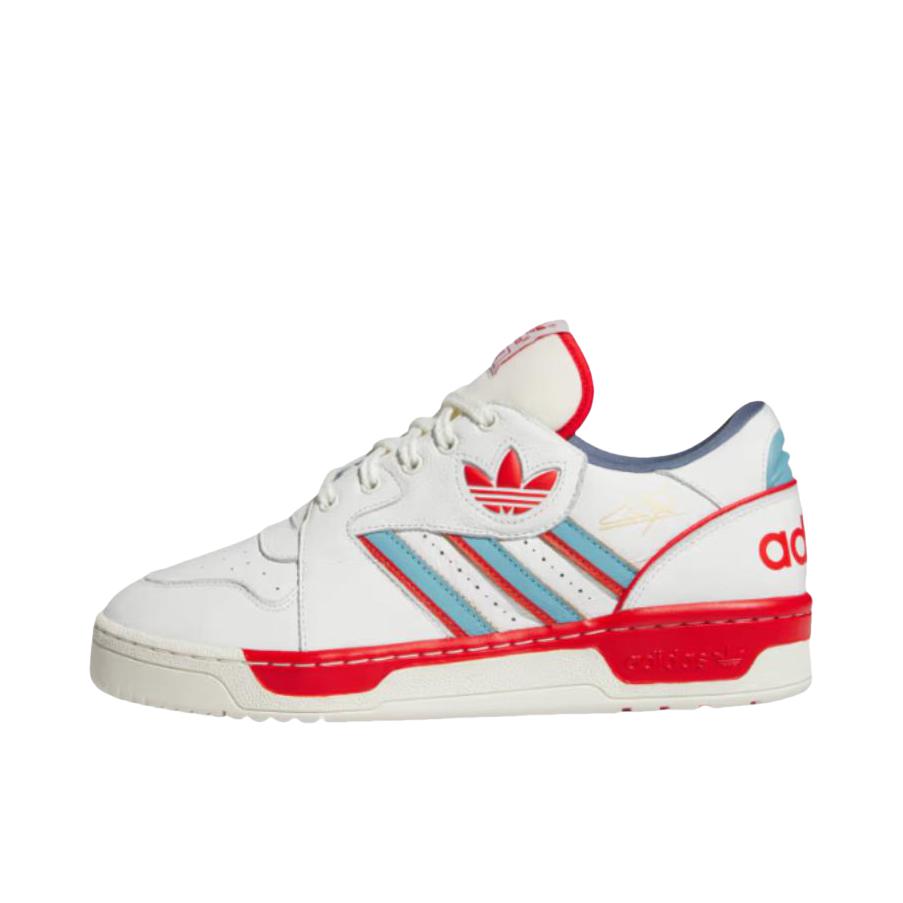 推荐商品：adidas Originals Epi Pro 防滑 耐磨 低帮 板鞋 白色/红色
