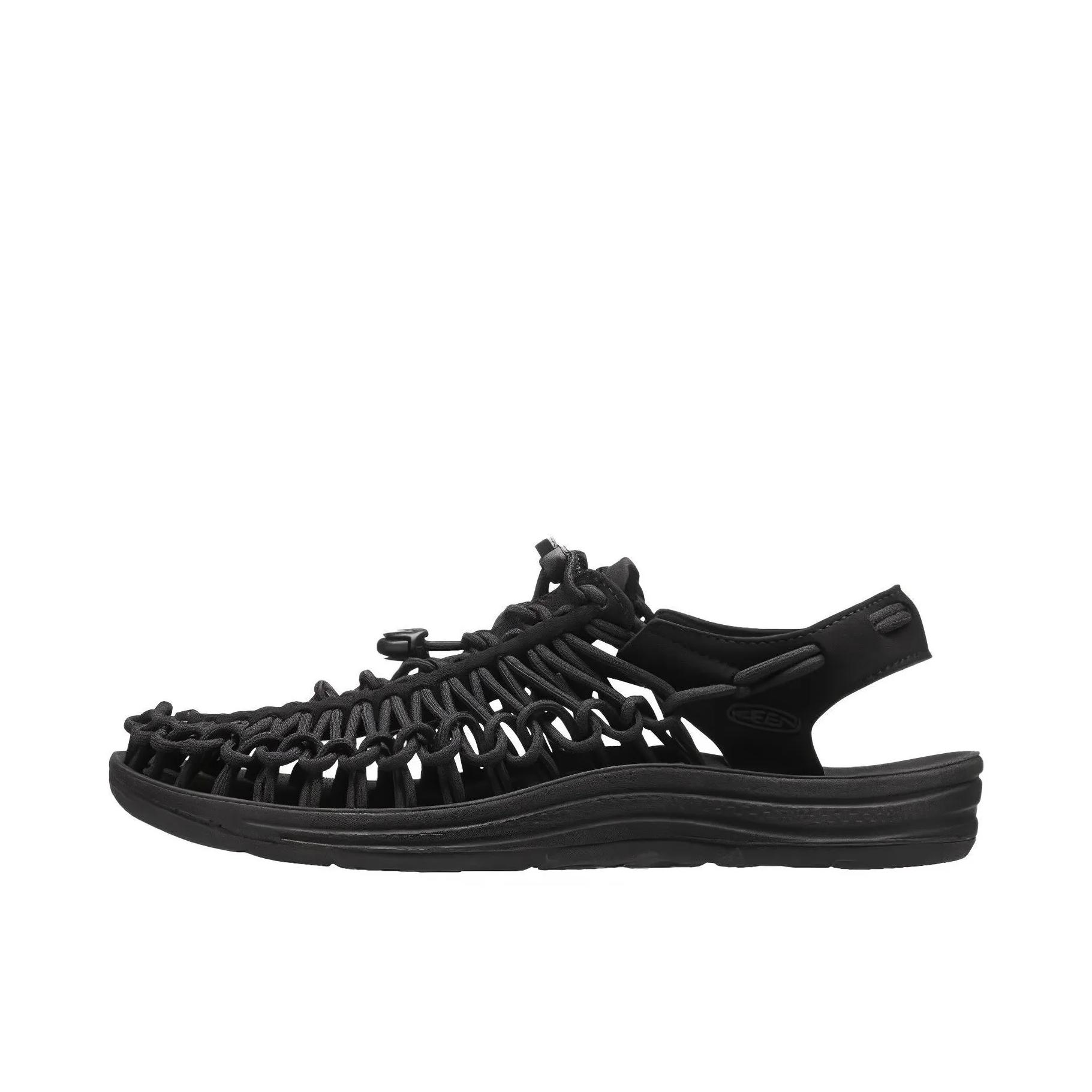 推荐商品：KEEN/科恩 Uneek 防滑耐磨 舒适时尚 休闲百搭 简约潮流 速干 沙滩鞋 户外鞋 女款/黑色