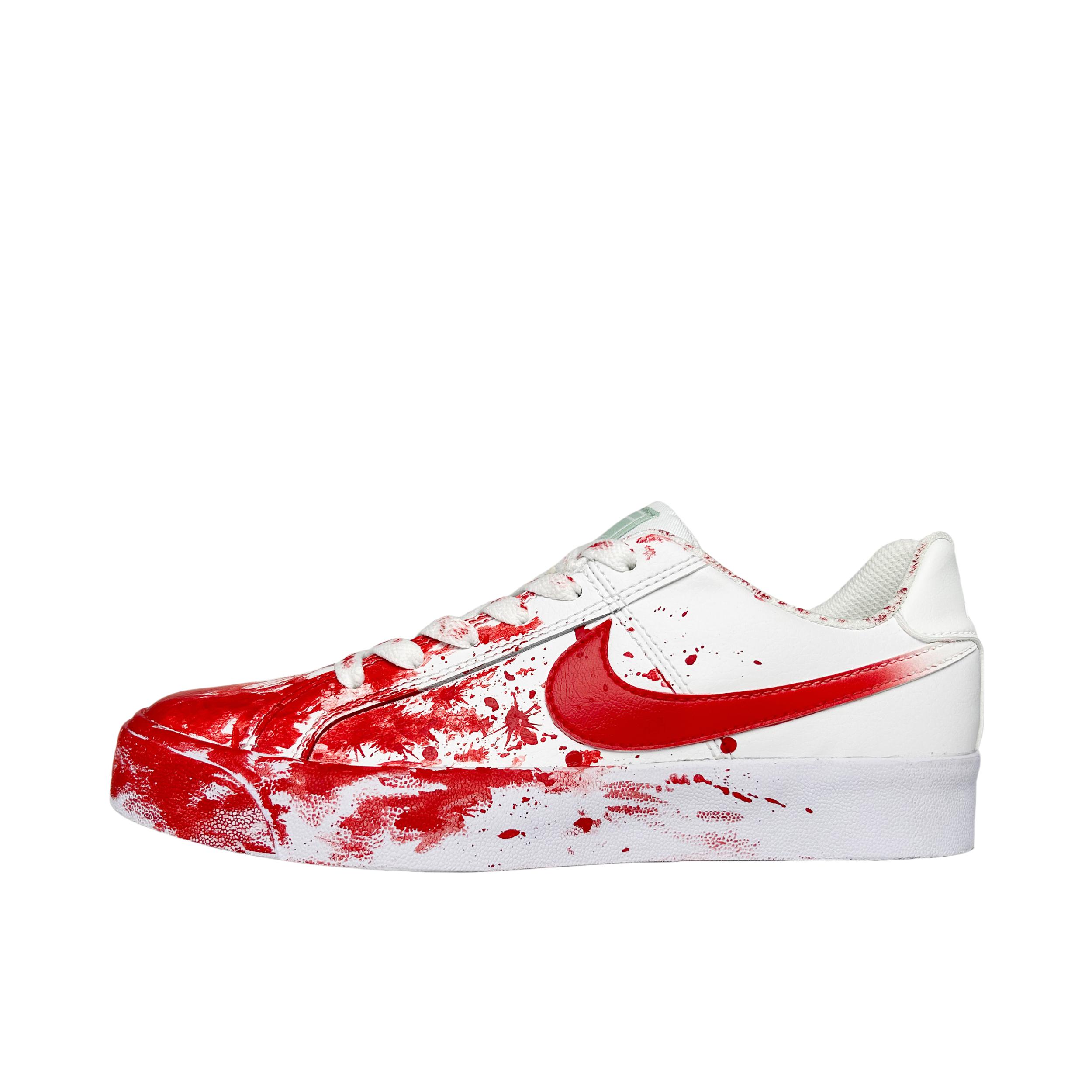 推荐商品：【定制球鞋】Nike Court Royale 板鞋 抗冲击性防水防滑耐磨透气简约百搭休闲潮流 女款/案发现场 
