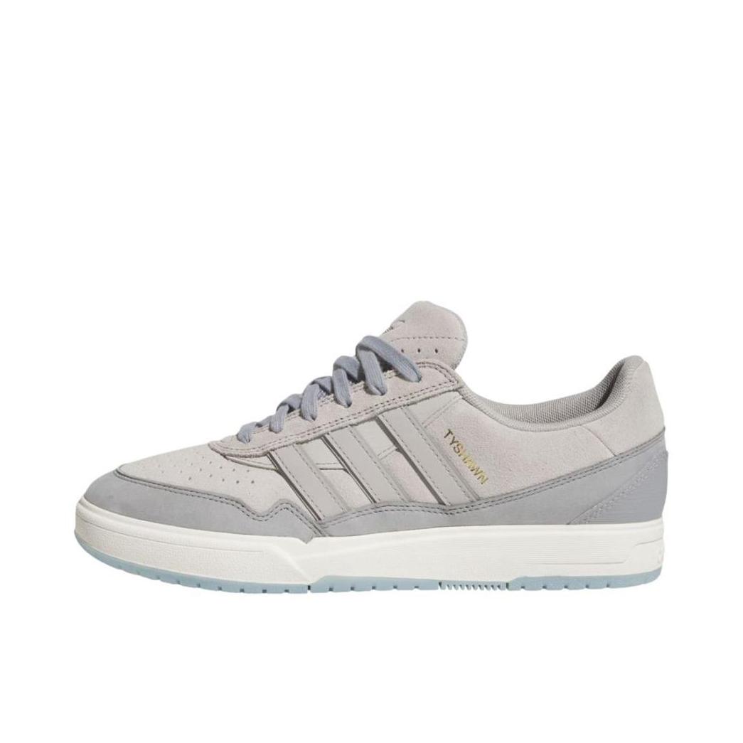 推荐商品：adidas Originals Tyshawn II 板鞋 时尚舒适百搭防滑耐磨支撑贴合 灰色/白色