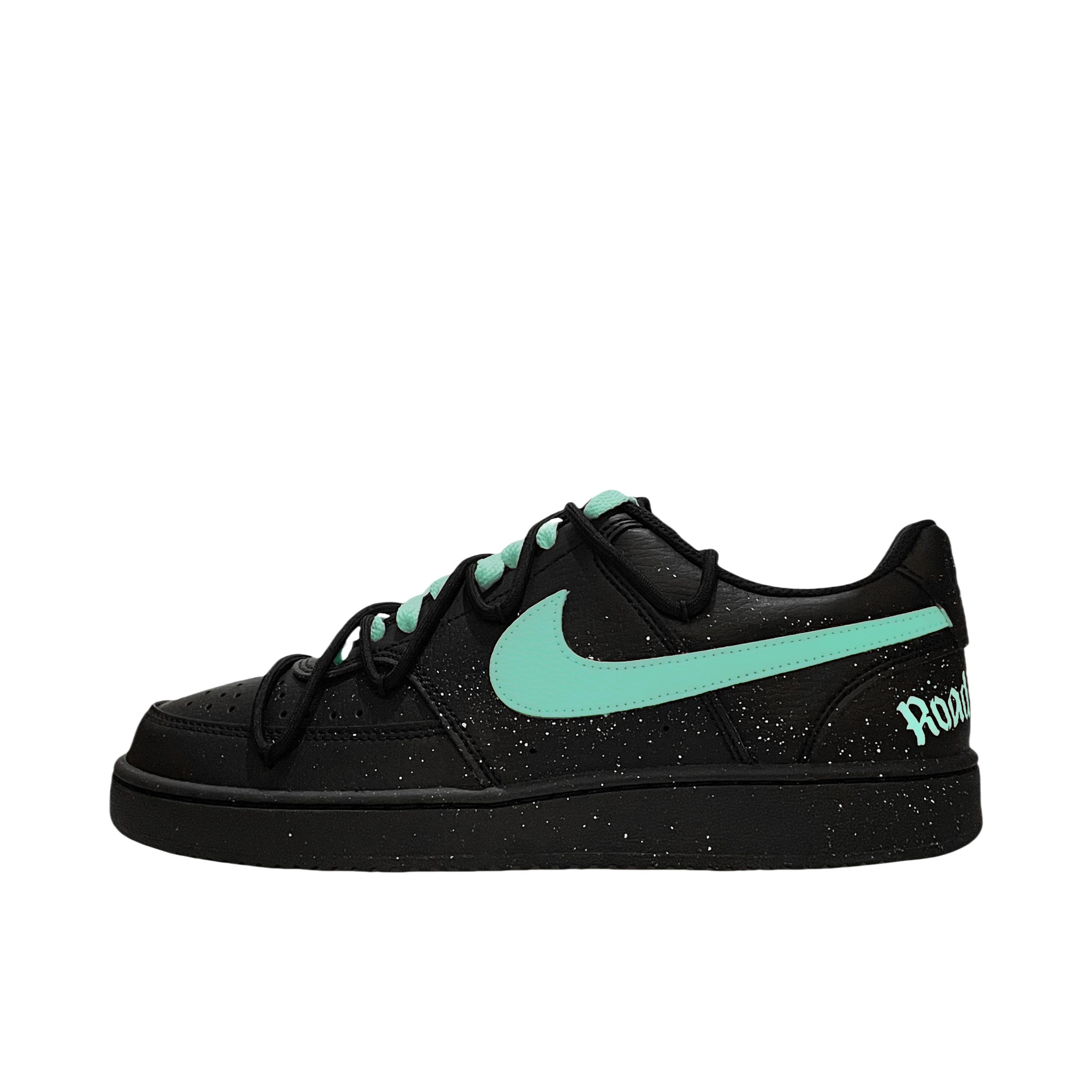 推荐商品：【定制球鞋】Nike Court Vision 板鞋 增高街头风防滑耐磨轻便减震复古潮舒适百搭 极光魅影 