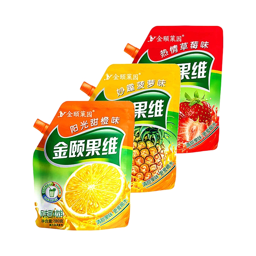 推荐商品：金颐菓园 金颐果维固体饮料 280g/袋 多口味组合