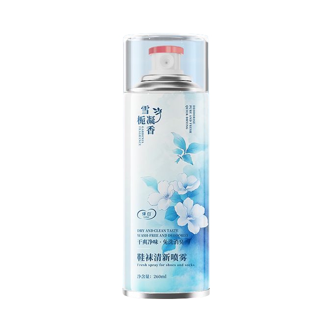 推荐商品：律白 防臭抑菌鞋袜喷雾 雪栀凝香