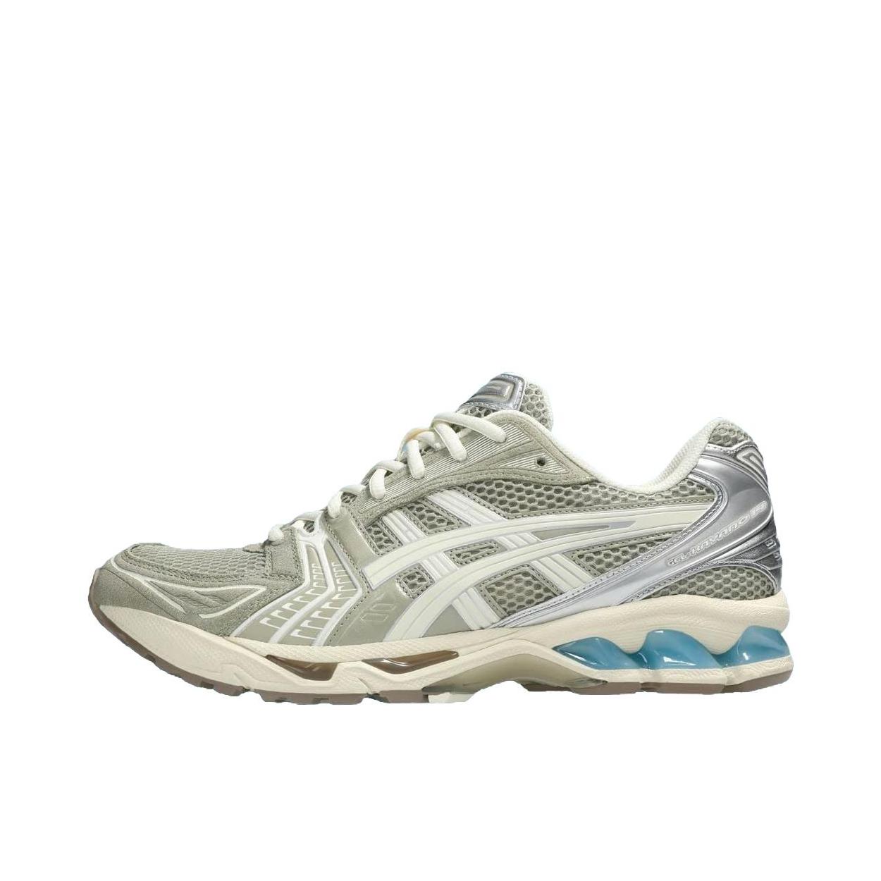 推荐商品：Asics/亚瑟士 Gel-Kayano 14 跑鞋 舒适减震防滑耐磨网面百搭复古慢跑 Juliana Salazar联名/灰色