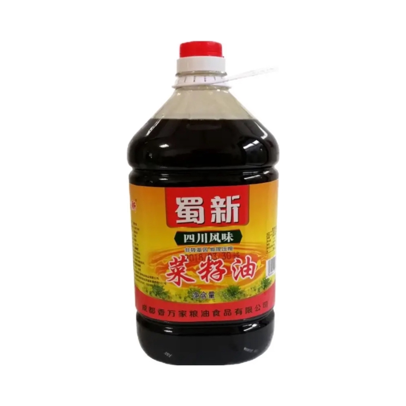 推荐商品：蜀新 物理压榨 菜籽油