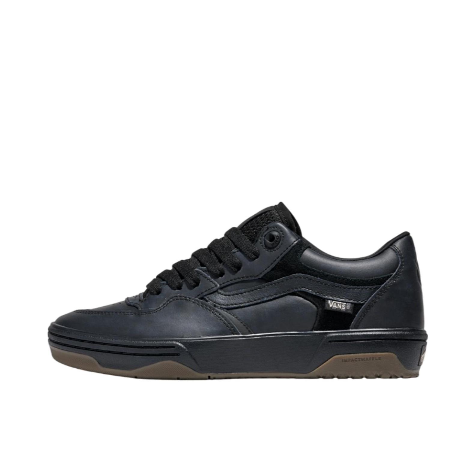 推荐商品：Vans/范斯 Rowan 2 板鞋 复古时尚舒适百搭减震轻便防滑耐磨贴合 全黑色