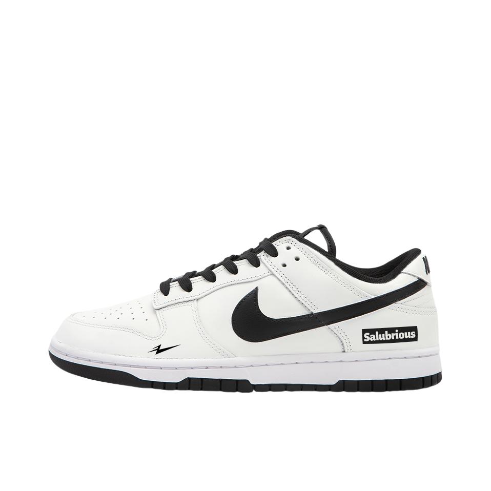 推荐商品：【定制球鞋】 Nike Dunk 板鞋 平跟系带防滑耐磨做旧高街简约百搭潮流复古美式 燃尽人间色
