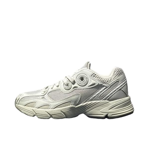 推荐商品：【jennie同款】adidas Originals Astir 防滑耐磨 网面透气 舒适 复古 运动休闲鞋 女款/白色/黄色 