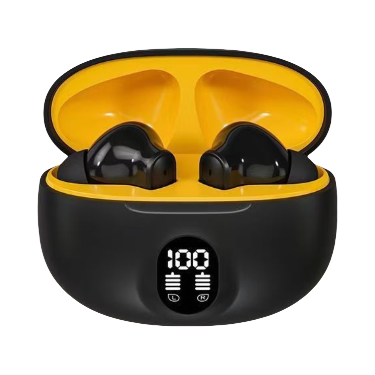 推荐商品：Halfsun/影巨人 AJ-QY-HT 半入耳式 蓝牙耳机 智能数显 舒适佩戴