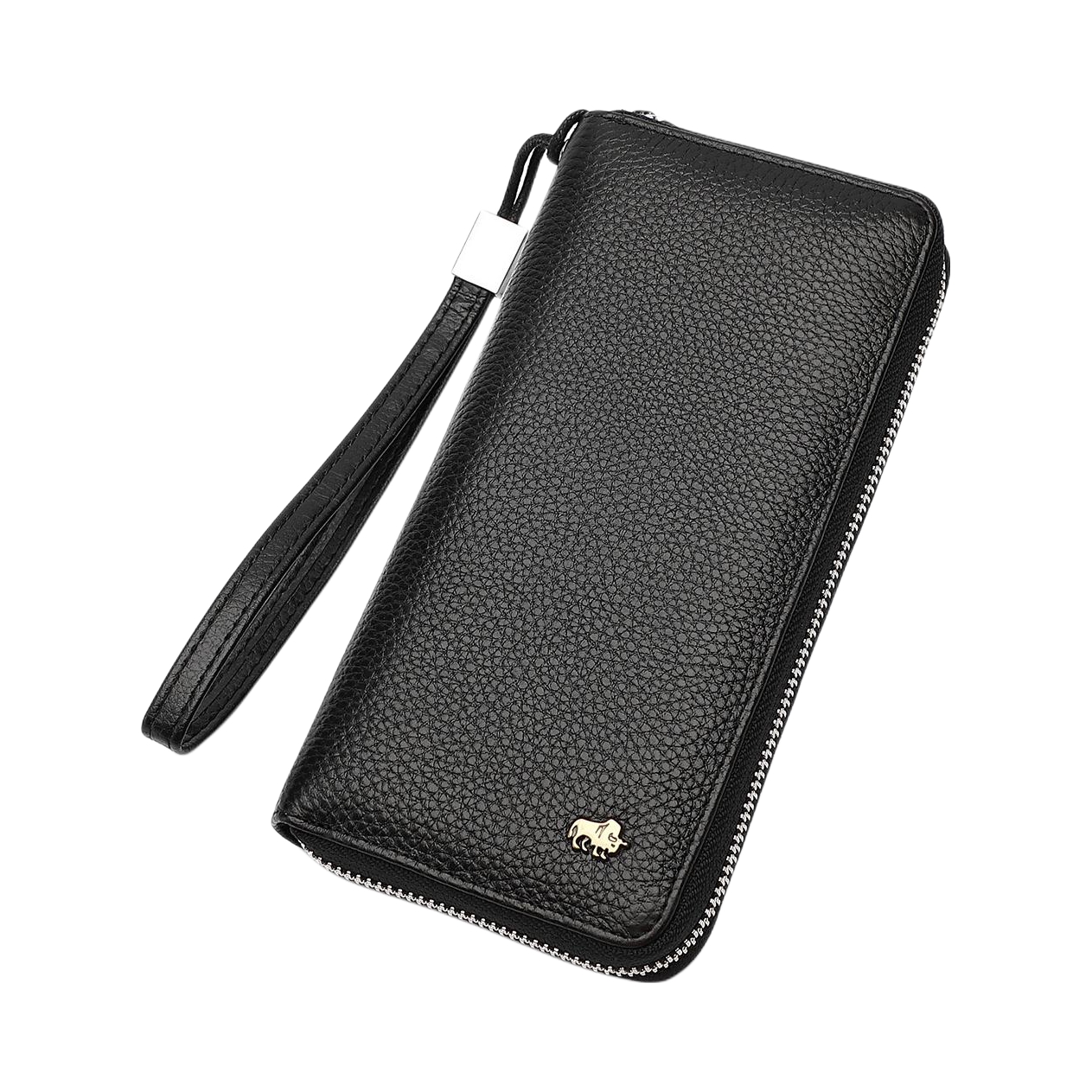 推荐商品：bison denim/美洲野牛 商务牛皮革常规钱包