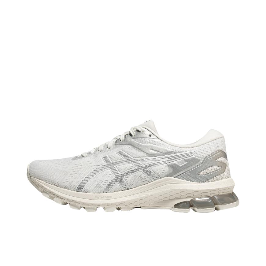 推荐商品：Asics/亚瑟士 GT-1000 10 缓震回弹 防滑耐磨 网面透气 舒适运动 稳定支撑 织物 长跑 跑鞋 女款/白色/灰色