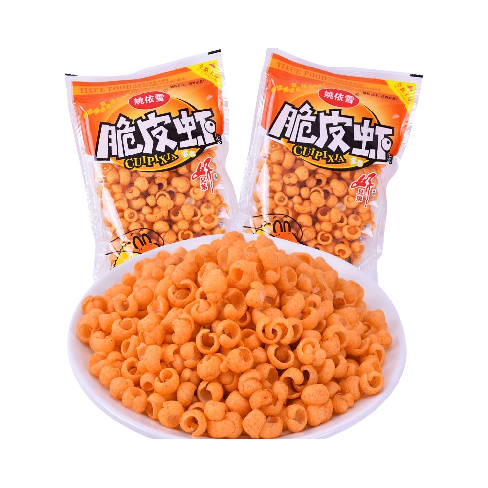 推荐商品：姚依雪 脆皮虾 包装