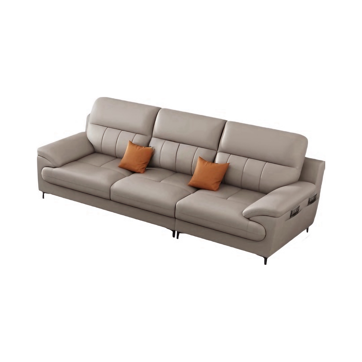 推荐商品：宜私享 意式极简风 真皮 皮艺沙发 SF-102