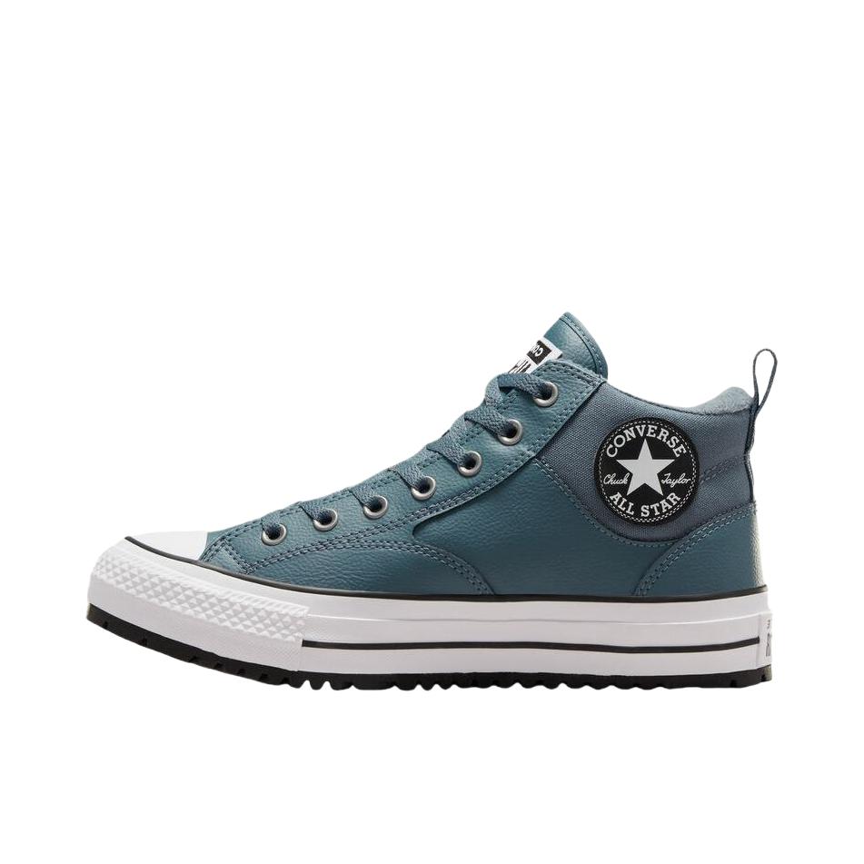 推荐商品：Converse/匡威 Chuck Taylor All Star Malden Street 帆布鞋 复古舒适轻便防滑耐磨支撑圆头高帮 新翠蓝  
