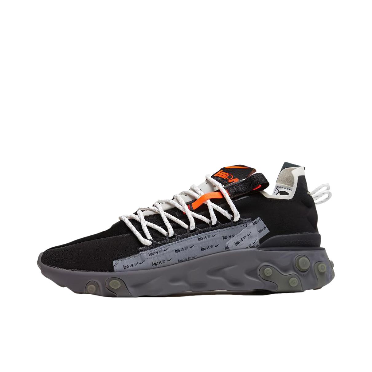 推荐商品：Nike React Runner Mid WR ISPA 跑鞋 复古百搭防滑耐磨运动防水 Black/Metallic Silver 黑灰