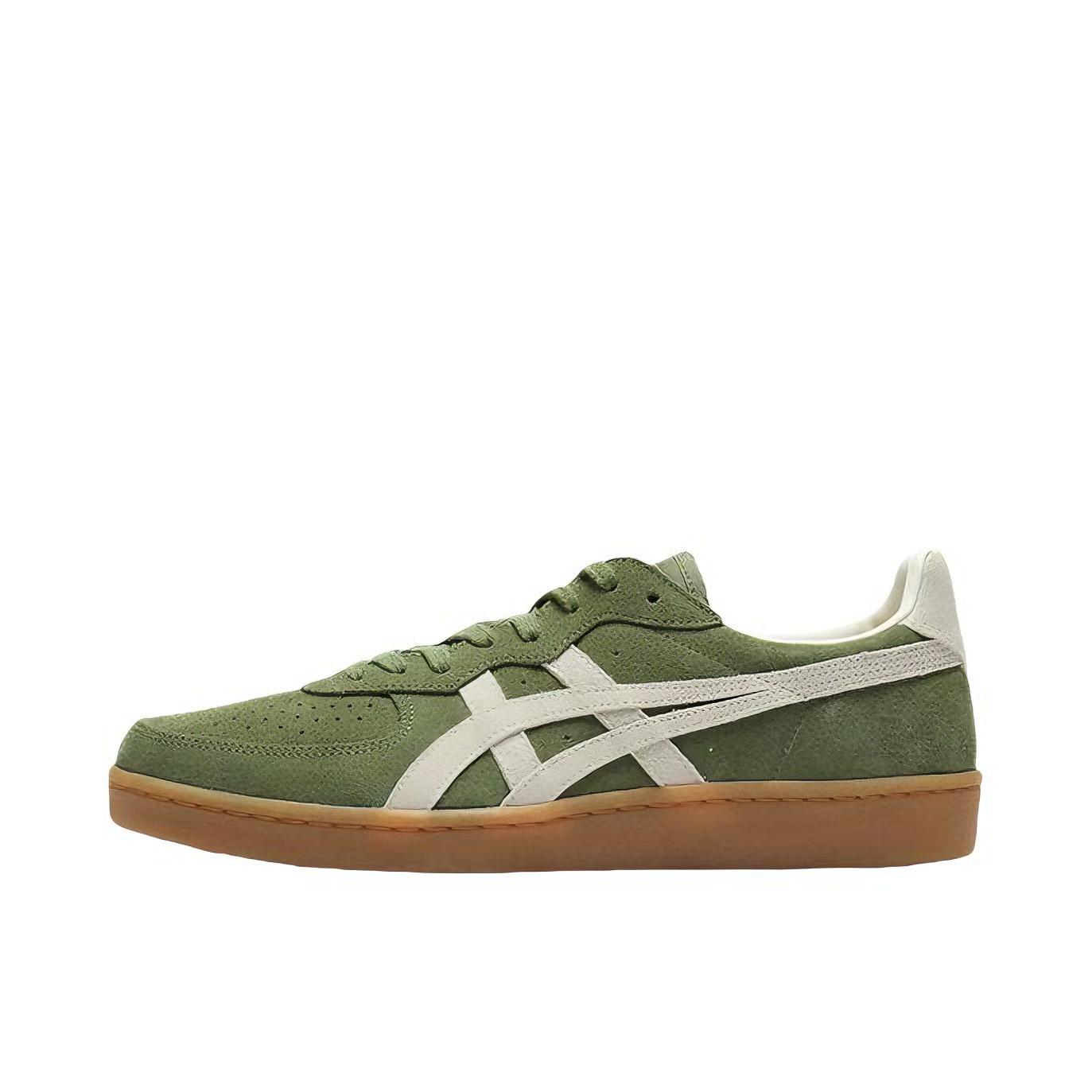 推荐商品：Onitsuka Tiger GSM 耐磨 时尚 百搭复古 舒适透气 防滑 板鞋 墨绿色