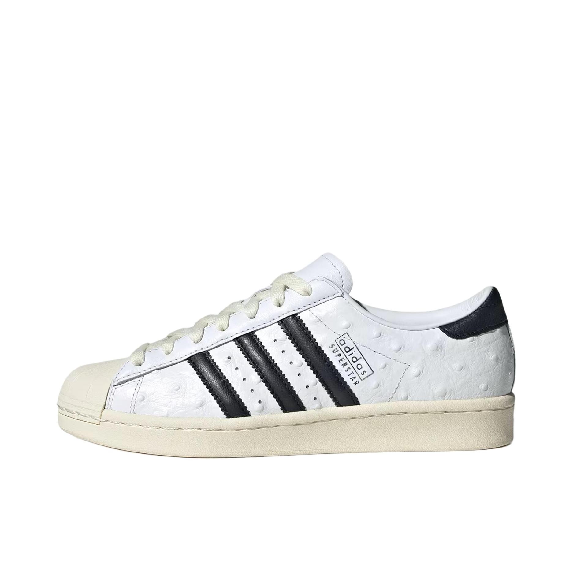 推荐商品：【宋雨琦同款】 adidas Originals Superstar 板鞋 轻便贝壳头薄底舒适百搭耐磨复古 女款/纯白色 