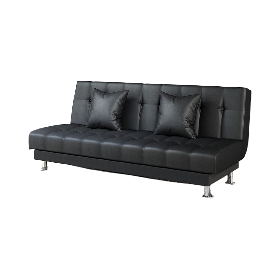 推荐商品：野古 现代简约风 皮革 多功能折叠款 皮艺沙发