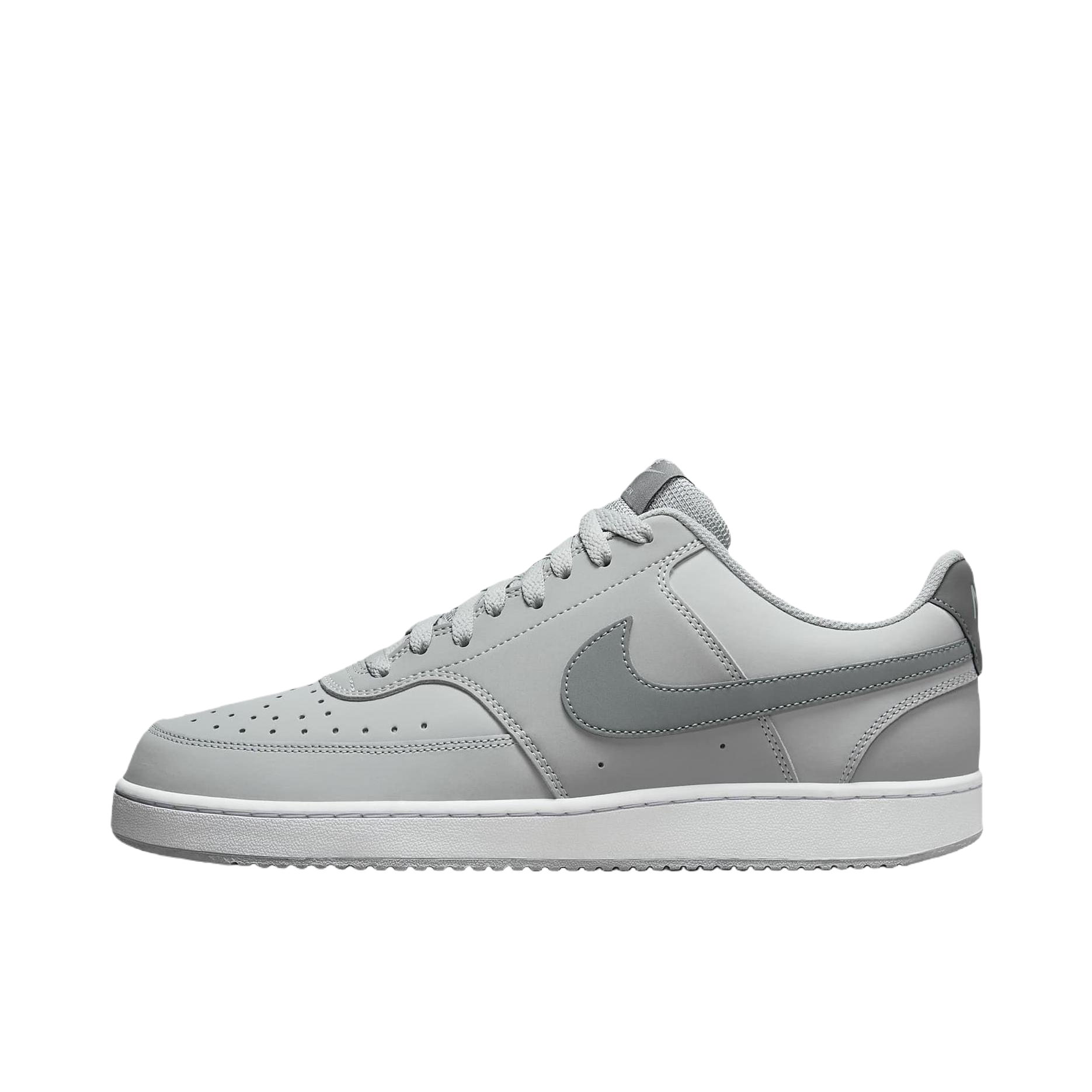 推荐商品：Nike Court Vision 板鞋 复古缓震抓地防滑轻便 烟灰色  