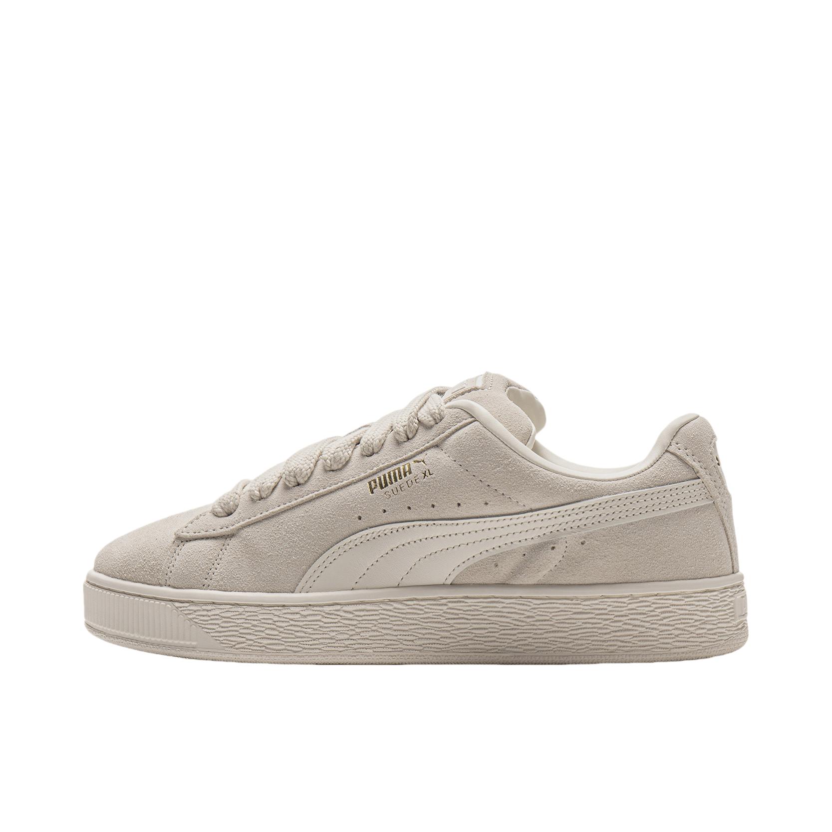 推荐商品：Puma/彪马 Suede XL 面包鞋 板鞋 薄底舒适百搭轻便耐磨复古 米色/灰色