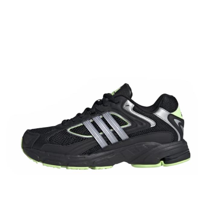 推荐商品：adidas Originals Response CL 防滑耐磨 舒适缓震 织物网面 复古 运动休闲鞋 老爹鞋 深黑色/绿色  